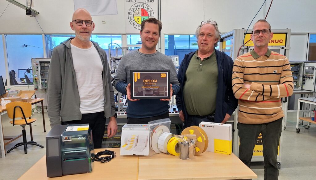 Årets arbetslag 2025 Västerviks gymnasium
